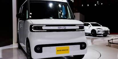 BYD'nin yeni mini elektriklisi Racco görücüye çıktı