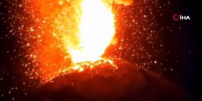 Guatemala'da Fuego Yanardağı yeniden patladı