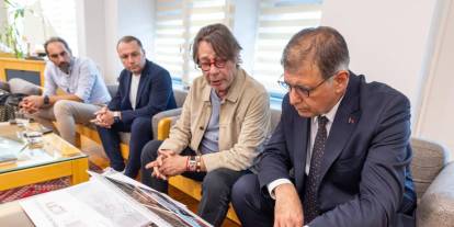 İzmir Büyükşehir Belediyesi ile Göztepe, İnciraltı spor tesisini görüştü