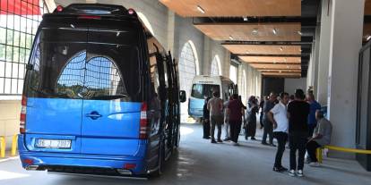 Ankara’da Ulus’taki dolmuşlar tek merkezde toplandı