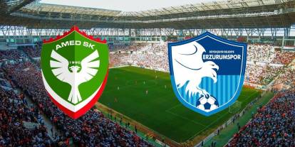Amedspor’dan ilk haftada galibiyet: Erzurumspor FK’yı 3-0 mağlup etti