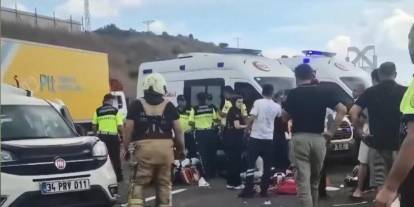 Kuzey Marmara Otoyolu’nda kahreden kaza: 3 kardeş yaşamını yitirdi