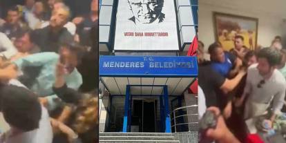 Menderes Belediyesi AK Parti’ye geçti: Başkan vekili seçiminde arbede çıktı