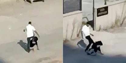 Adana'da kan donduran şiddet! Sokak ortasında dehşet saçtı: O anlar kamerada