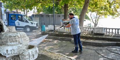 Bursa Gölyazı’da doğal ve tarihi dokuya titiz bakım