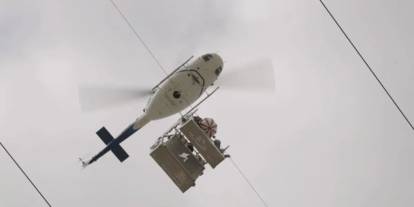 Giresun’da helikopter düştü: Ekipler sevk edildi