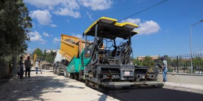Eskişehir Büyükşehir Belediyesi Han’daki yol çalışmalarını tamamladı