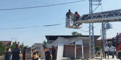 Hatay'da elektrik direğinde ceset bulundu