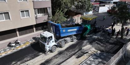 Manisa Salihli’de Çiçek Caddesi yenileniyor
