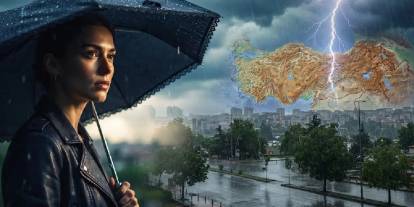 Meteoroloji'den 13 Eylül hava durumu uyarısı: O bölgelerde gök gürültülü sağanak yağış bekleniyor