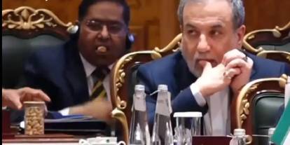 Kendini tutamadı, parmaklarını yalaya yalaya bitirdi: BRICS Zirvesi'nde o görüntü herkesi güldürdü