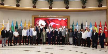 Antalya’da Ahilik Haftası kapsamında esnaf buluşması