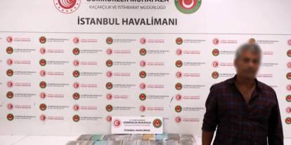 İstanbul Havalimanı’nda 206 milyon liralık uyuşturucu operasyonu: Pilot kıyafetli şüpheli aranıyor