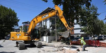 Manisa Soma’da yağış kaynaklı sorunlara yönelik altyapı çalışması
