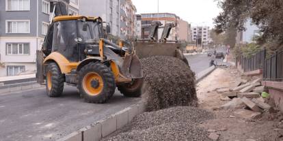 Bursa Mustafakemalpaşa’da altyapı ve üstyapı çalışmaları sürüyor