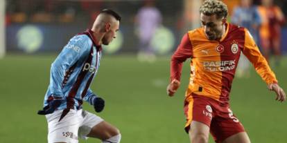 Trabzonspor-Galatasaray derbisinde ilk 11'ler belli oldu
