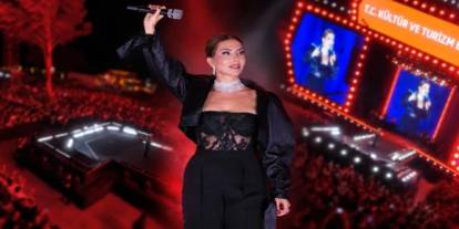 Kahramanmaraş'ta Ebru Yaşar izdihamı