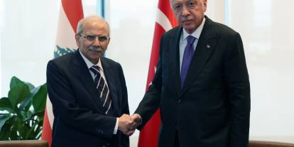 Erdoğan, Lübnan Başbakanı Selam ile görüştü