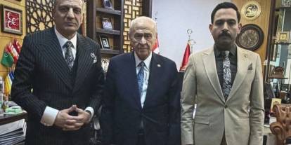 Selahattin Yılmaz tahliye olup Bahçeli'yi ziyaret etti