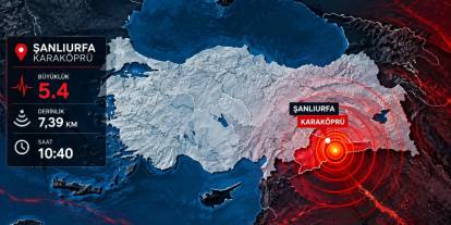 Şanlıurfa'da şiddetli deprem: Çevre illerden hissedildi