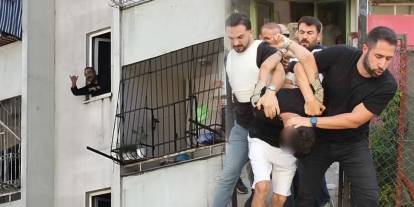 Adana'da firari hükümlü polise ateş açıp el bombasıyla direndi