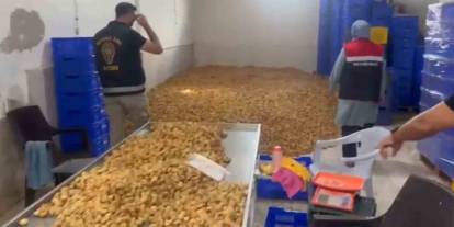 25 ton etiketsiz kuru incir ele geçirildi