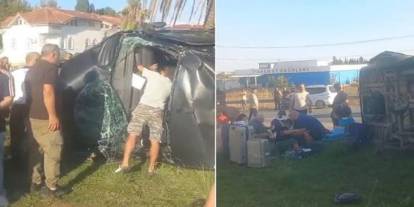 Antalya'da feci zincirleme kaza: 17 yaralı
