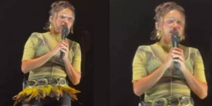 Zeynep Bastık konserde çıldırdı