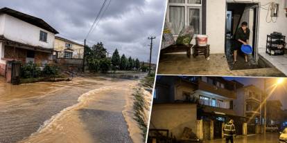 Sakarya’yı sağanak vurdu: Evleri su bastı, yollar kapandı