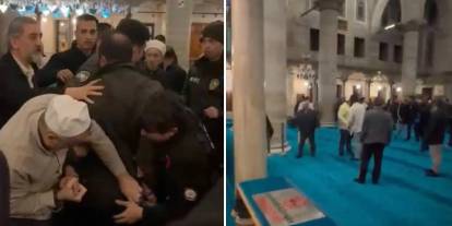 Eyüpsultan Camii’nde namaz sırasında silah sesi: Havaya 4 el ateş etti