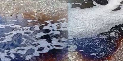 Yalova sahilinde alarm: Denize yayılan gizemli kırmızı sıvı için inceleme başlatıldı!