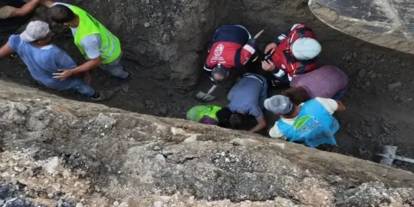 Hatay'da göçük: 1 işçi kurtarıldı