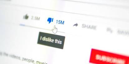 YouTube'da "beğenmedim" butonu tamamen kaldırılıyor: Nedeni açıklandı