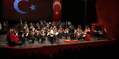 Eskişehir’de Cumhuriyet Bayramı konserle kutlandı